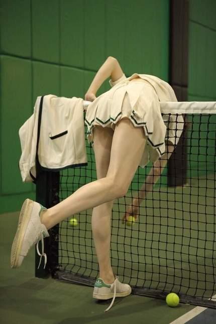 这个网球不好捡
